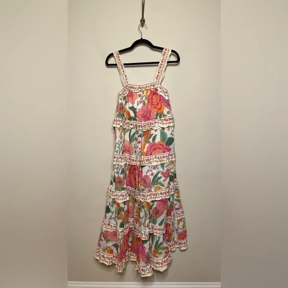 FARM Rio Macaw Bloom Ruffle Tiered Dress - Picture 11 of 15
